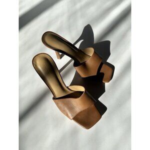 Tony Bianco Flora Mule Heels Tan Como